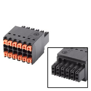 6AV6671-3XY38-4AX0 - Stecker, weiblich, 12-polig, für KP8 PN, Drahtquerschnitt bis 0,75 mm2