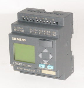 6ED1052-1MD00-0BA6 - LOGO! 12/24RC, 8DE(4AE)/4DA, 200 BLOECKE